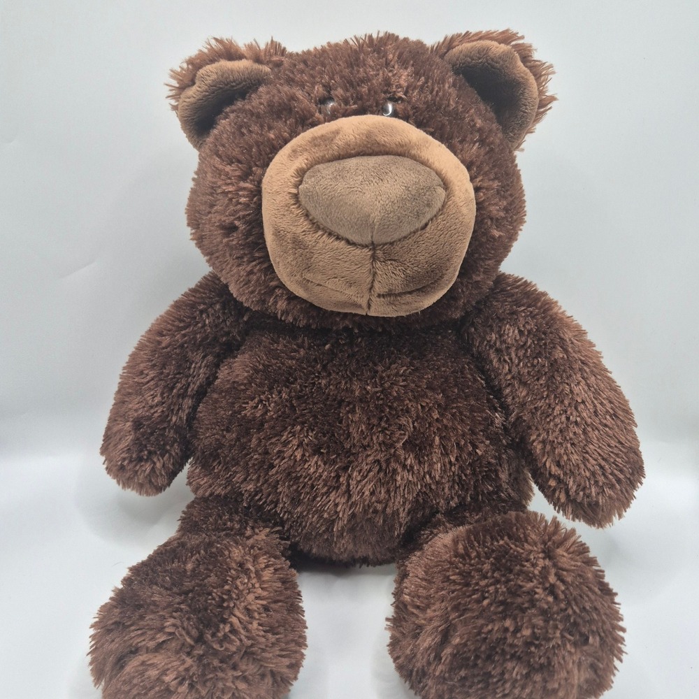 Gund Philbin Chocolate Brown Teddy Bear Plush Stuffed Animal 13 inch 6071439